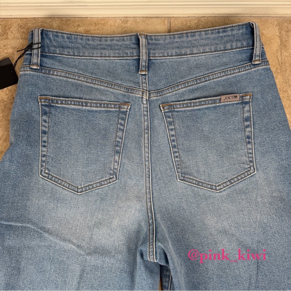 Joe's Jeans Blue Wide Leg Ankle Jeans - Picture 8 of 12
